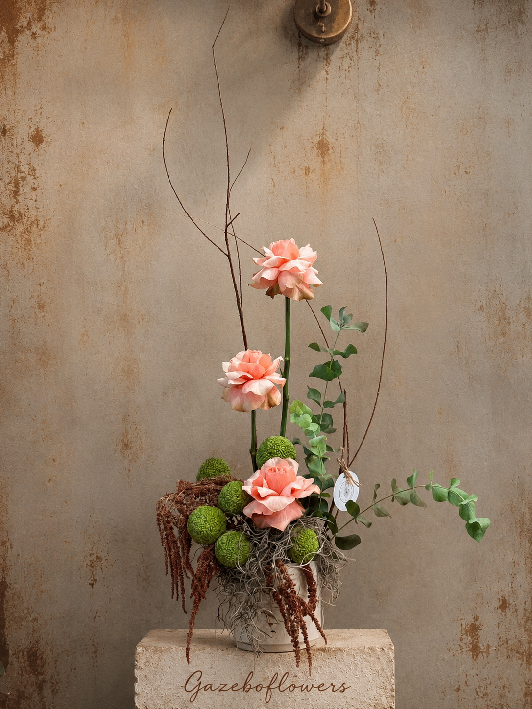 No.09 floral sanat eseri